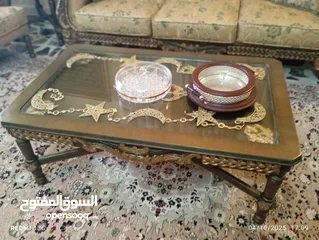  1 طقم كنب استعمال بسيط  ثلاثية + 6 مفرد