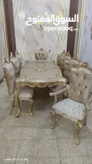 27 سفره تحفه منك يا ( مفروشات بشار انتيك الرسمية) سفره مصرري خشب زااان كاااامل ح