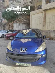  1 بيجو 207 موديل 2008 للبيع بحالة جيدة في نابلس