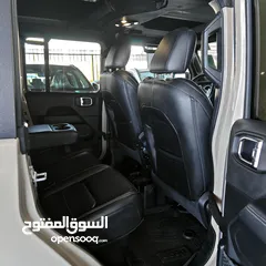  16 2020 Jeep Gladiator Overland  لون بيج مميز ولاول مرة في الاردن