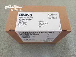  1 Siemens PLC module S7-1200 (4 AI/2 AO)