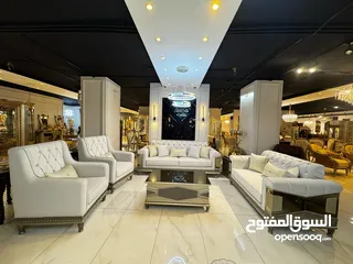 1 غرفه ضيوف 6 مقاعد جديد بسعر خيالي
