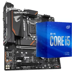  6 SPU CORE i5 intel 12400f معالج اي فايف جيل الثاني عشر  يأتي بدقة تصنيع 14 نانومتر وبمعمارية 64 بت