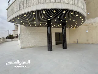  8 شقة فاخره للبيع بأجمل مناطق البنيات بمساحة 227م بسعر مميز طابق تسوية (ارضيه من الجهة الأخرى)