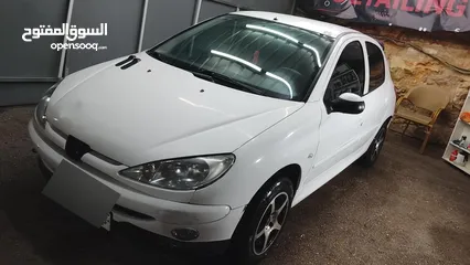  2 بيجو 206 مرخصة جديد