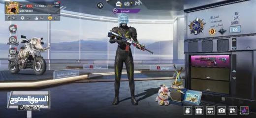  1 حساب ببجي على على 500