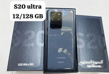  3 Samsung S20 ultra. 5g