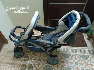  4 عرباية شارع اطفال توأم تشيكو تونز مستعملة للبيع
