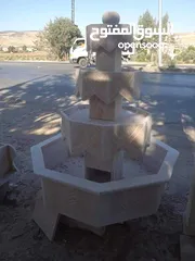  14 نوافير وشلالات وبابكيو احواض زريعه جميع انواع الحجر البناء والديكوارات