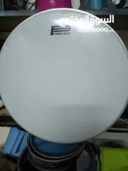  1 دف كاتم وجه ابيض