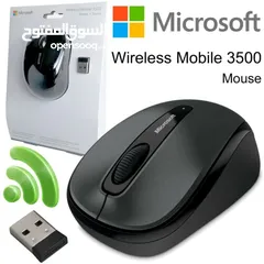  3 ماوس لاسلكي مايكروسوفت اصلي Wireless Mobile Mouse 1850