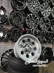  2 /:- جنط جديد /:- قياس 15 /:- 6 براغي