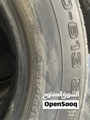  3 8اطارات مستخدمة بريدجستون الحجم 195R15C