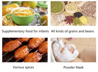  8 طاحونة بهارات وحبيبات - ستانلس افقية