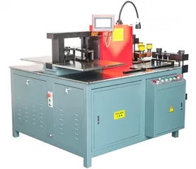  4 ماكينة قص وثني وتخريم بسبار CNC