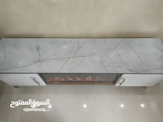  6 طاولة شاشة +خزانة أحذية +طاولة مجلس+اربع قطع جانبية