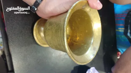  3 جرن للبيع نحاس قديم تقيل هون قديم