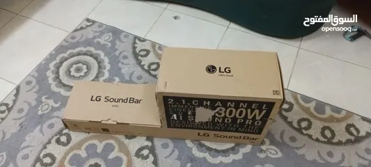  3 LG sound bar ال جي ساوند بار 300 w