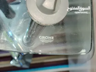  3 دش جداري مع سماعة grohe