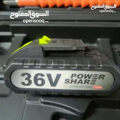  2 درل شحن 36 فولت ماركة ماجنوم العالمية خاصية الشاكوش
