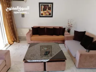  22 شقة مفروشة متكونة من غرفتين و صالون للايجار باليوم في تونس العاصمة على طريق المرس