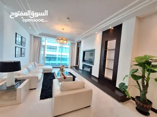  1 Luxury  Superbly Furnished  Large Balcony  Wifi & Hk Services  Cpr Address  Near Juffair Mall