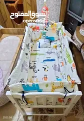  15 سرير اطفال خشب زان