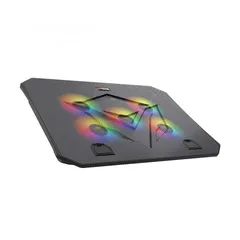  1 Meetion CP3030 5 Fans RGB Gaming Cooling Pad قاعدة تبريد لابتوب مع اضاءة