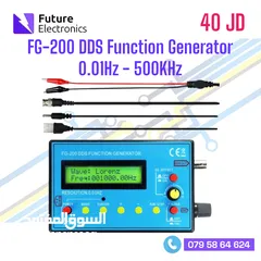  1 FG-200 DDS Function Generator 0.01Hz - 500KHz