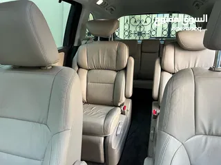  10 Honda odyssey I-vtec full option   موديل 2016 خليجي GCC  (( بدون صبغ / صبغ الوكاله ))