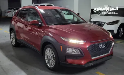  2 Hyundai Kona 2021  low mileag  قابل للتفاوض الموتر مفحوص وناجح