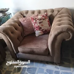  2 طقم كنب تفصيل 7 مقاعد
