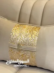  18 غرفه سفره فخمه مصريه حفر يدوي  ملبس ورق الذهب  استيراد مصر