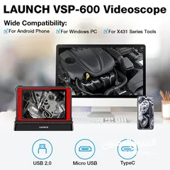  2 Launch videoscop vsp 600 كاميرا لانش لتصوير الأماكن التي يصعب الوصول اليها
