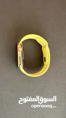  3 ساعة ابل 7 ستانل ستيل ذهبي 45مم - Gold stainless Apple Watch 7 - steel case mm45