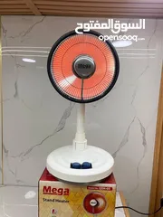  1 صوبة المروحة العامودية 1000Wمن ميجا عملية جداً و اقتصادية وموفرة للكهرباء  سرعة توزيع الحرارة