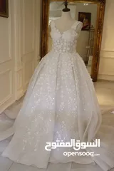  2 فستان عروس ابيض