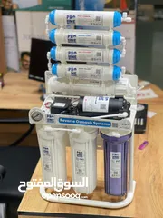  10 فلاتر مياه 7 مراحل باعلي الموصفات وأفضل الأسعار في المملكة كفالة 3 سنوات يوجد لدينا فلاتر مستعمل) ر