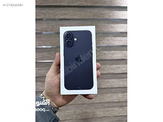 4 iPhone 16 128GB  جديد كفالة شرق اوسط