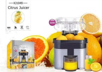  1 عصارة الحمضيات الدبل من شركة dsp   3 في 1 "يقطع ثمار الحمضيات ويعصرها  قدرة 90 واط