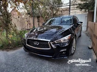  22 انفنتي Q50 زيرو مكفول فقط دعاميه صبغ 2024 1/1 فول مواصفات ماشيه 5 الف فقط بحالة الوكاله