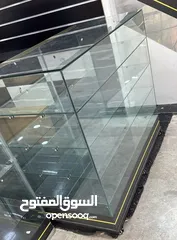  2 بترينة زجاج متحرك وثابت