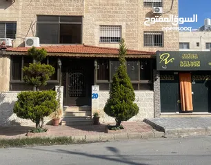  1 بسعر لقطه مع فرصه استثماريه  شقة ارضيه مع صالون ستاتي (ربوة عبدون )
