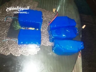  2 بطاريات هوفر بورد وسكوترات والعاب الأطفال بالكامل