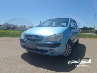  9 هيونداي جيتز 2010 هاتشباك (مالك واحد من المنطقة الحرة) محرك 1400CC بحالة ممتازة مرخصة لغاية 5/2026