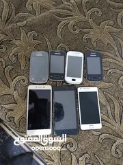  3 بطاريات وشاشات شغاله
