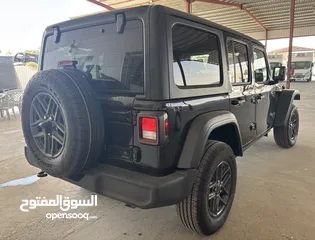  11 جيب رانجلر 2024 سبورت اس فحص كامل قطعت 15 الف كم فقط !