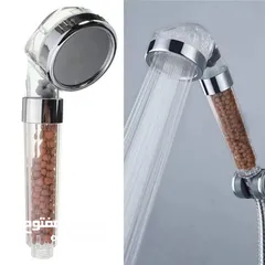  2 دش POWER SHOWER الأيوني – استحمام فاخر وانتعاش يومي يساعد على تقليل ترسّبات الكلس ويجعل بشرتك أنعم