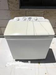  1 غساله حوضين للبيع نوع دايو بسعر ممتاز