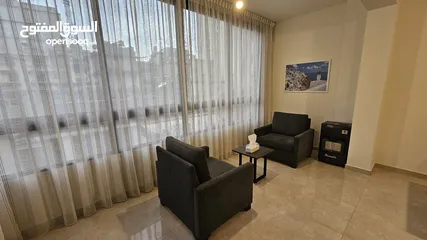  7 شقة مفروشة للايجار الاسبوعي وشهري طابق 7 ،تقع في منطقة برج ابي حيدر